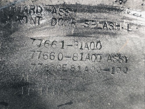 Modanatura Adesiva Porta ANT SX