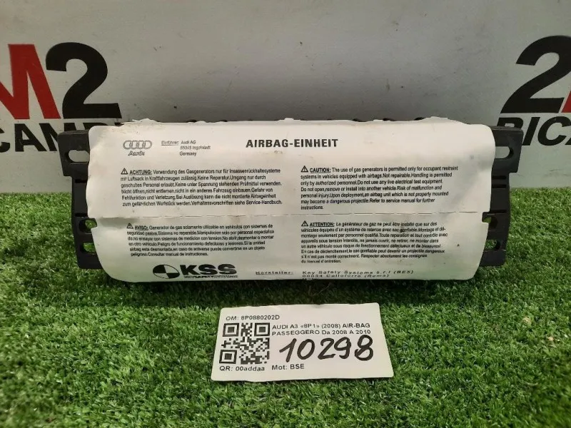 Air-bag Passeggero 8P0880202D Audi A3 8P1 2008