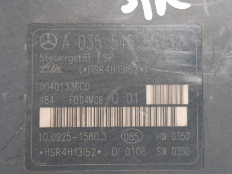 Pompa ABS ANT A0054313612 Mercedes Classe SLK R171 2004