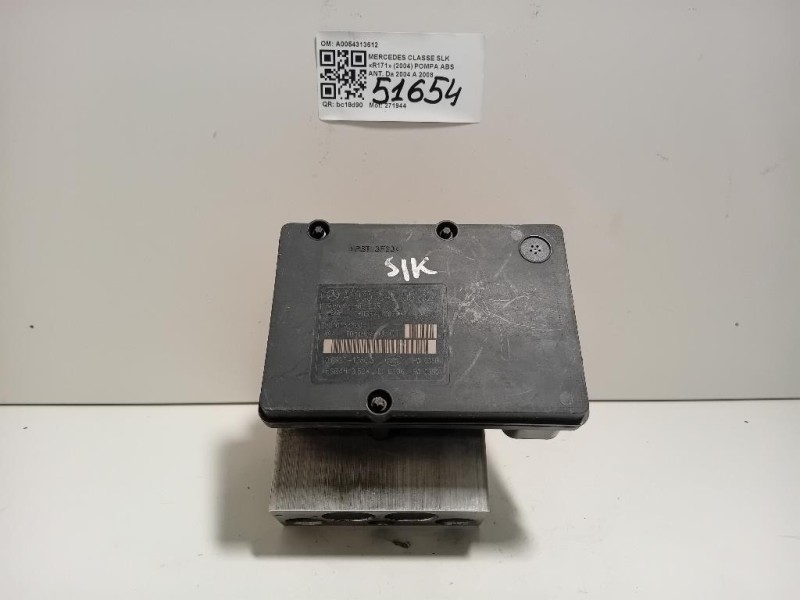 Pompa ABS ANT A0054313612 Mercedes Classe SLK R171 2004