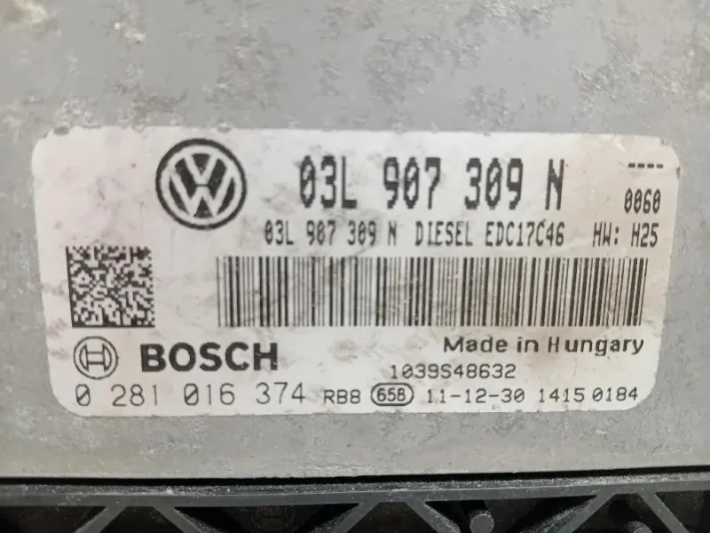 Centralina Iniezione 03L 907 309 N Volkswagen Passat V 2005