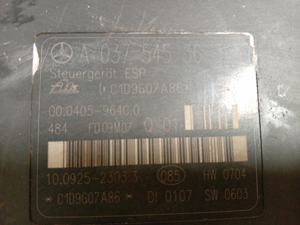 Pompa ABS ANT A0064314812 Mercedes Classe SLK R171 2004