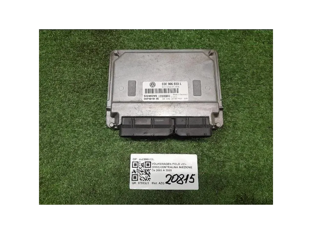 Centralina Iniezione 03E906033L Volkswagen POLO IV 2002