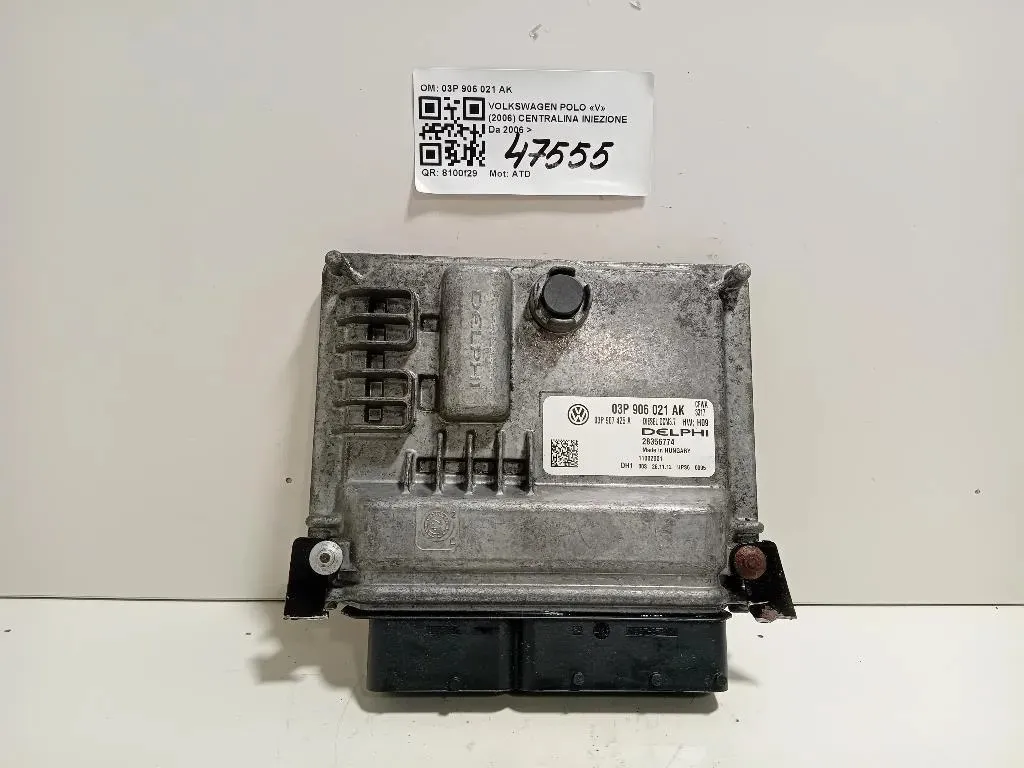 Centralina Iniezione 03P 906 021 AK Volkswagen POLO V 2006