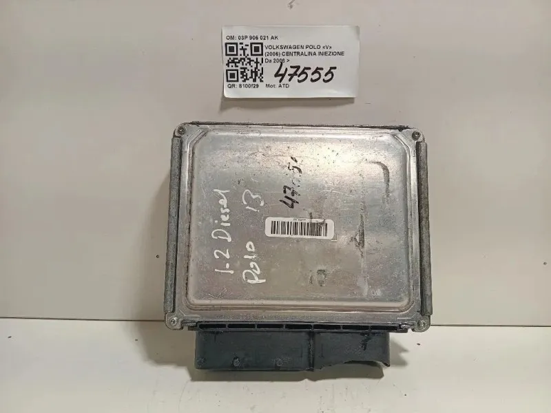 Centralina Iniezione 03P 906 021 AK Volkswagen POLO V 2006