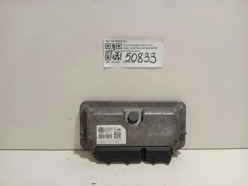 Centralina Iniezione 03C906024CN Volkswagen POLO VI 2009