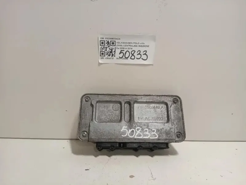 Centralina Iniezione 03C906024CN Volkswagen POLO VI 2009