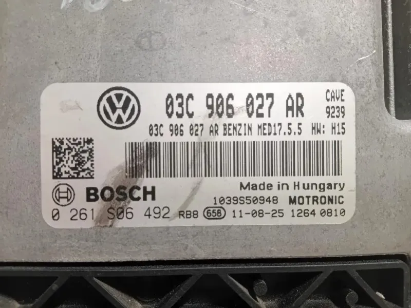 Centralina Iniezione 03C 906 027 Volkswagen POLO VI 2009