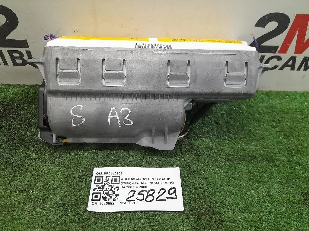 Air-bag Passeggero 8P0880202 Audi A3 8PA Sportback 2004
