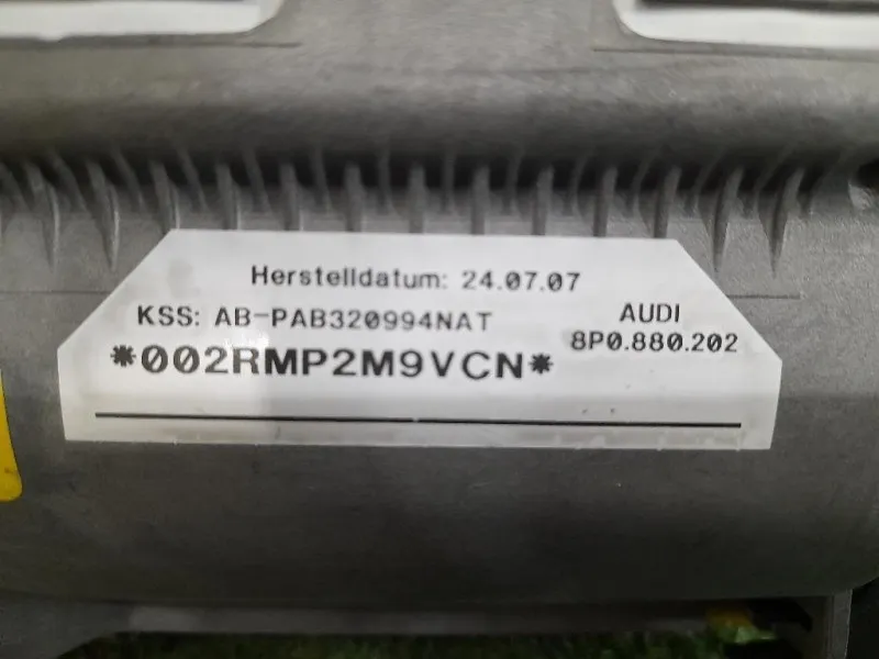 Air-bag Passeggero 8P0880202 Audi A3 8PA Sportback 2004