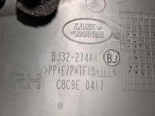 Modanatura Adesiva Porta POST DX BJ32-27444-BJ Land Rover Range Rover Evoque I 2011
