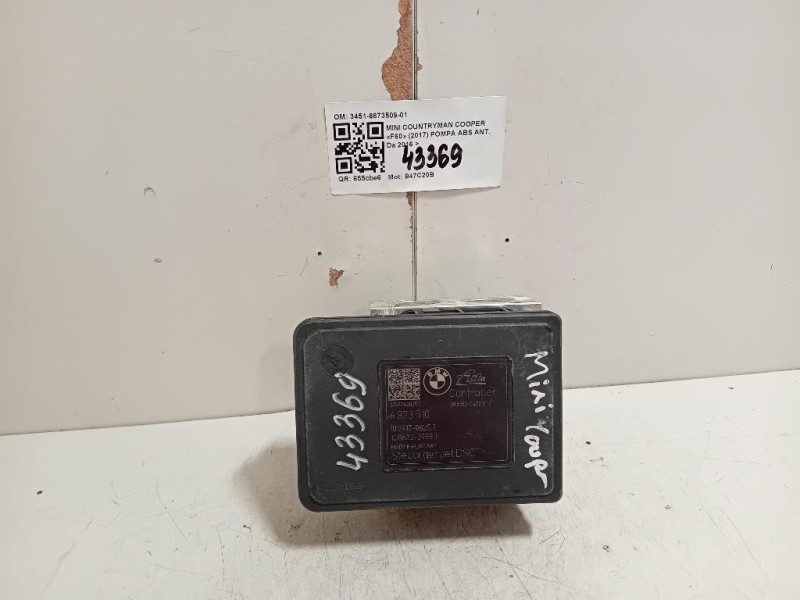 Pompa ABS ANT 3451-6873509-01 Mini Countryman Cooper F60 2017