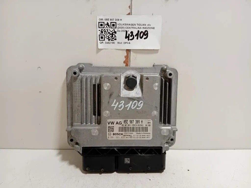 Centralina Iniezione 05E 907 309 H Volkswagen Tiguan II 2020