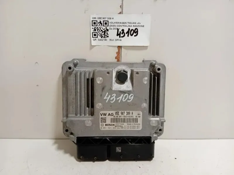 Centralina Iniezione 05E 907 309 H Volkswagen Tiguan II 2020