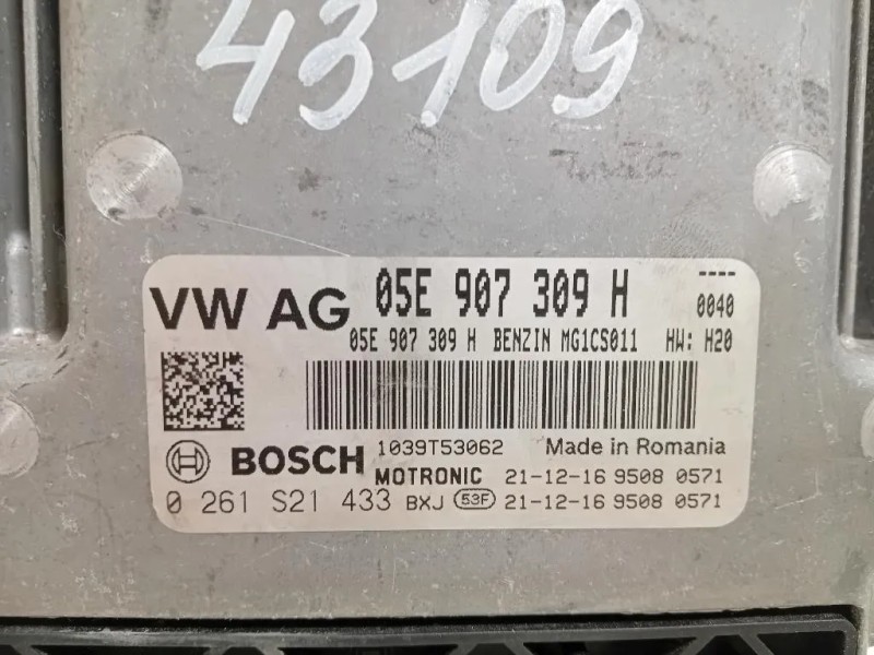 Centralina Iniezione 05E 907 309 H Volkswagen Tiguan II 2020