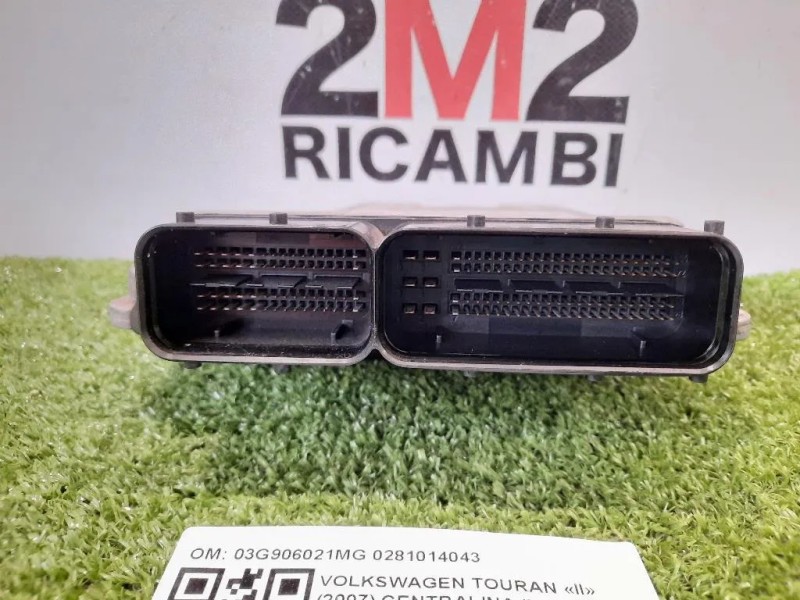 Centralina Iniezione 03G906021MG 0281014043 Volkswagen Touran II 2007