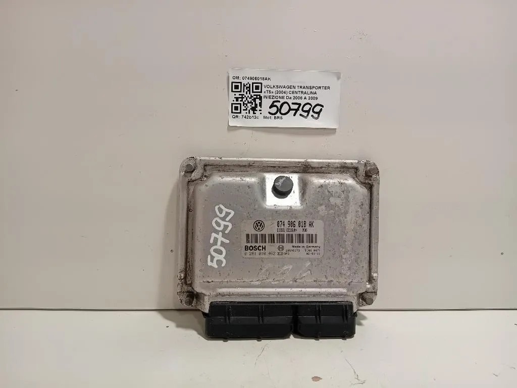 Centralina Iniezione 074906018AK Volkswagen Transporter T5 2004