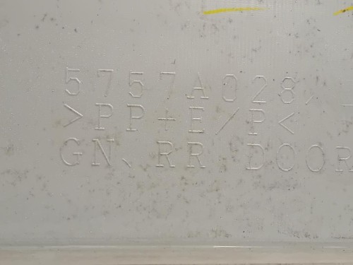 Modanatura Adesiva Porta POST DX