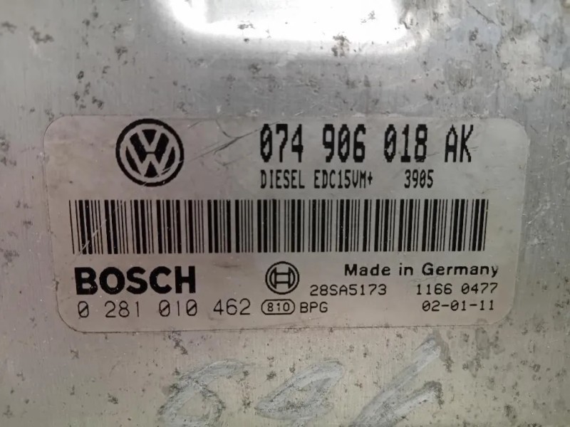 Centralina Iniezione 074906018AK Volkswagen Transporter T5 2004