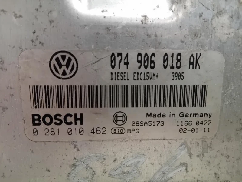 Centralina Iniezione 074906018AK Volkswagen Transporter T5 2004