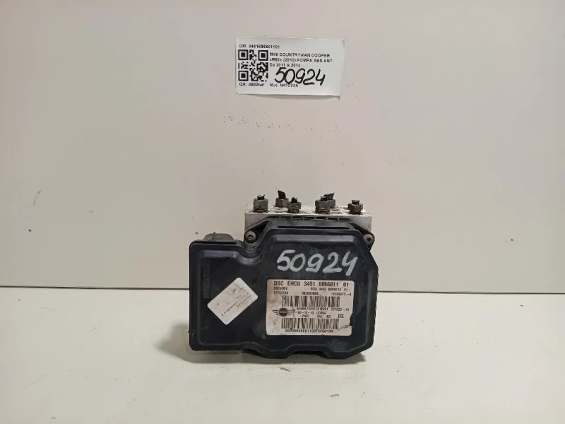 Pompa ABS ANT 3451686601101 Mini Countryman Cooper R60 2010