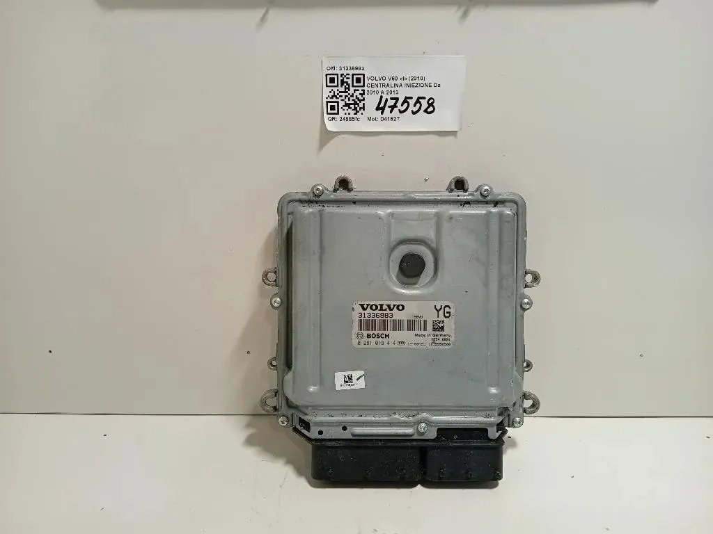 Centralina Iniezione 31336983 Volvo V60 I 2010