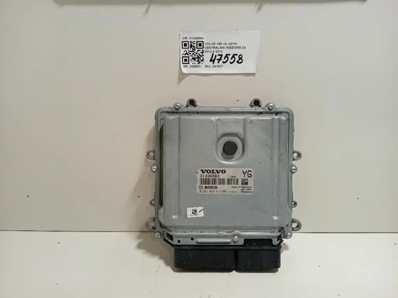 Centralina Iniezione 31336983 Volvo V60 I 2010