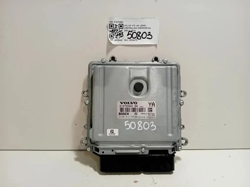 Centralina Iniezione 31272462 Volvo V70 III 2008