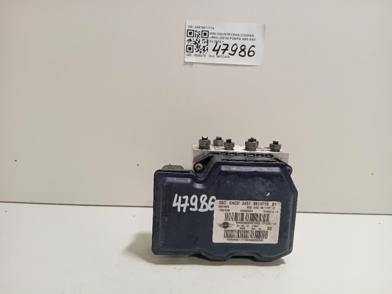 Pompa ABS ANT 34519811719 Mini Countryman Cooper R60 2014