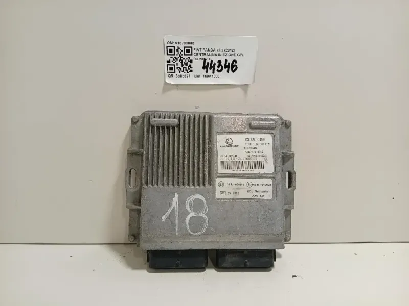 Centralina Iniezione GPL 616703000 Fiat Panda III 2012