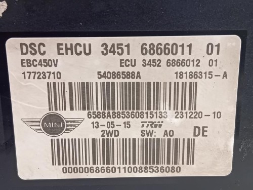 Pompa ABS ANT 3451 6866011 01 Mini Countryman ONE R60 2014