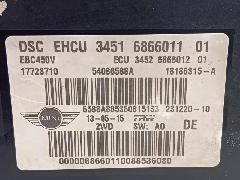 Pompa ABS ANT 3451 6866011 01 Mini Countryman ONE R60 2014