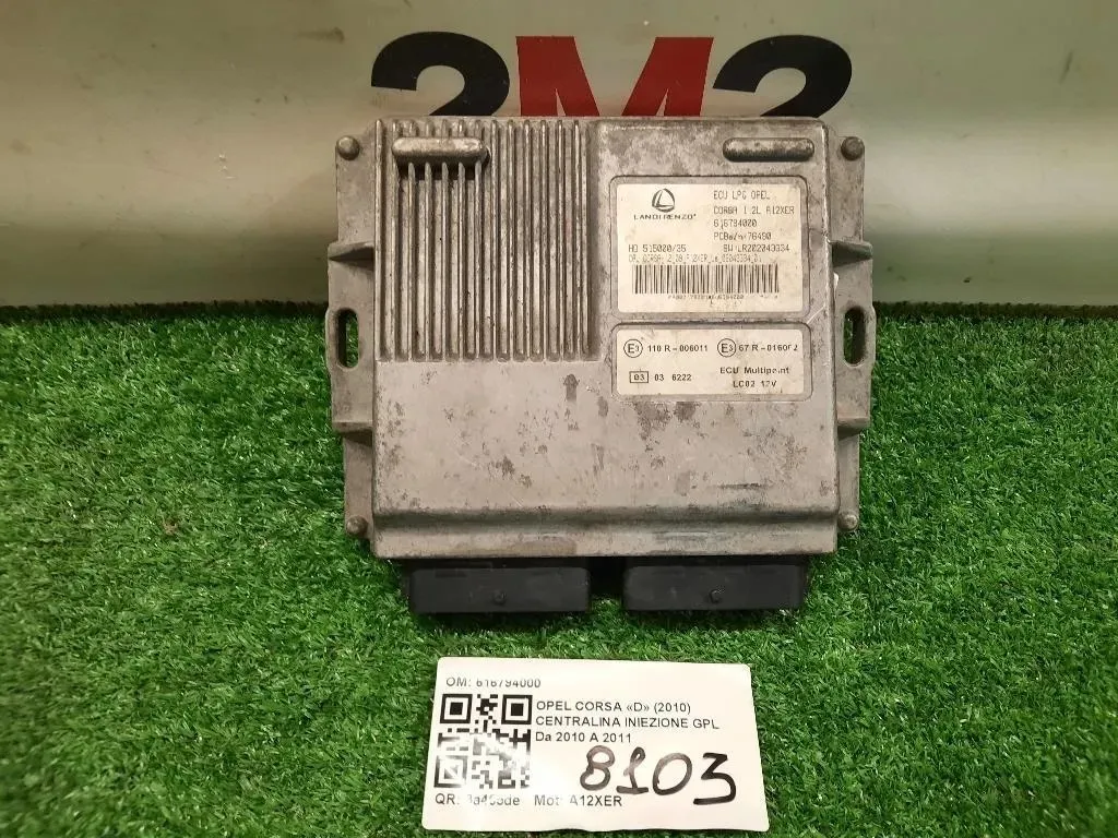 Centralina Iniezione GPL 616794000 Opel Corsa D 2010