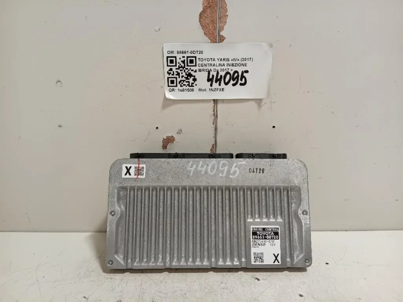 Centralina Iniezione Ibrida 98661-0DT20 Toyota Yaris IV 2017