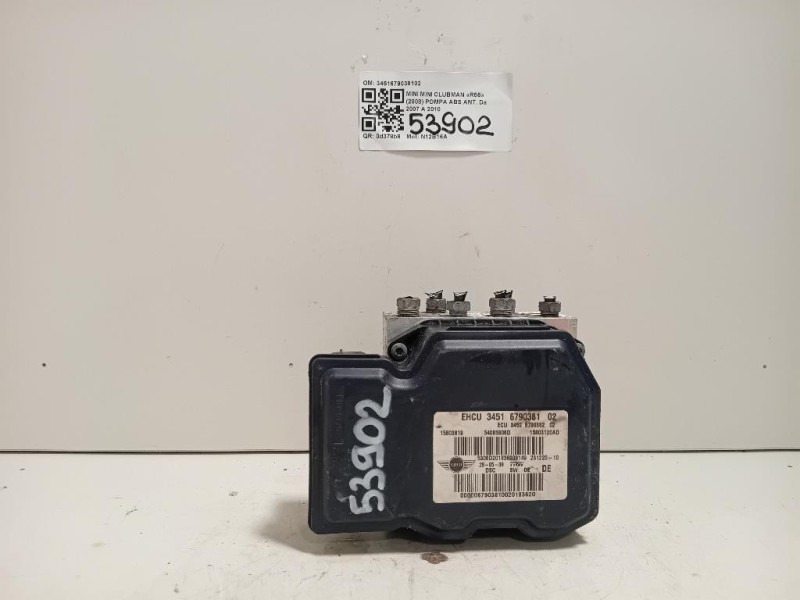 Pompa ABS ANT 3451679038102 Mini MINI Clubman R55 2008