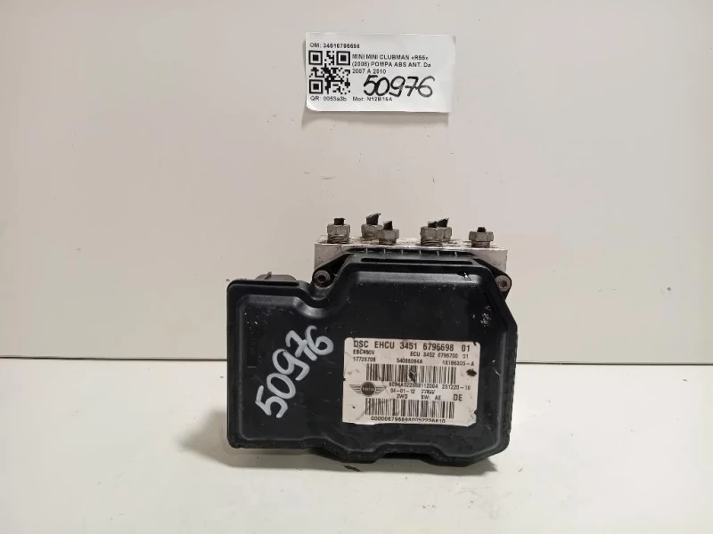 Pompa ABS ANT 34516796698 Mini MINI Clubman R55 2008