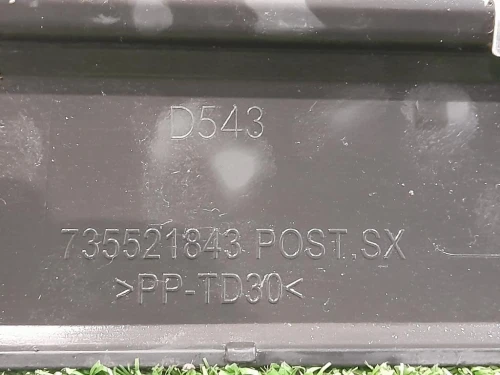 Modanatura Adesiva Porta POST SX 735521843 Fiat 500L 2013