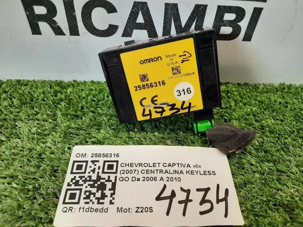 Centralina Keyless GO 25856316 Chevrolet Captiva I 2007