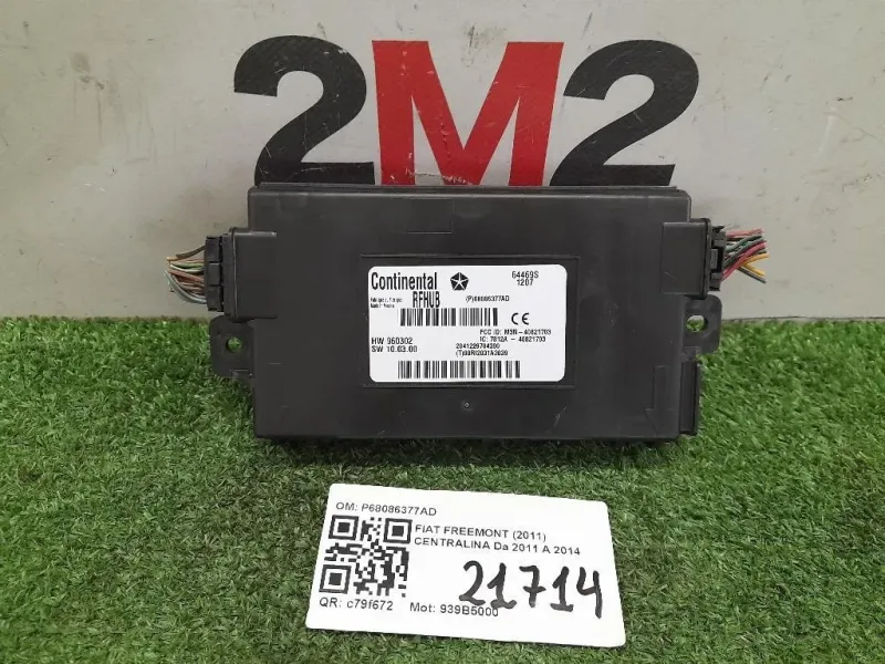 Centralina Keyless GO P68086377AD Fiat Freemont 2011