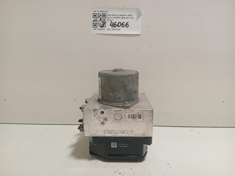 Pompa ABS ANT 6785944-02 Mini MINI Clubman R55 2011