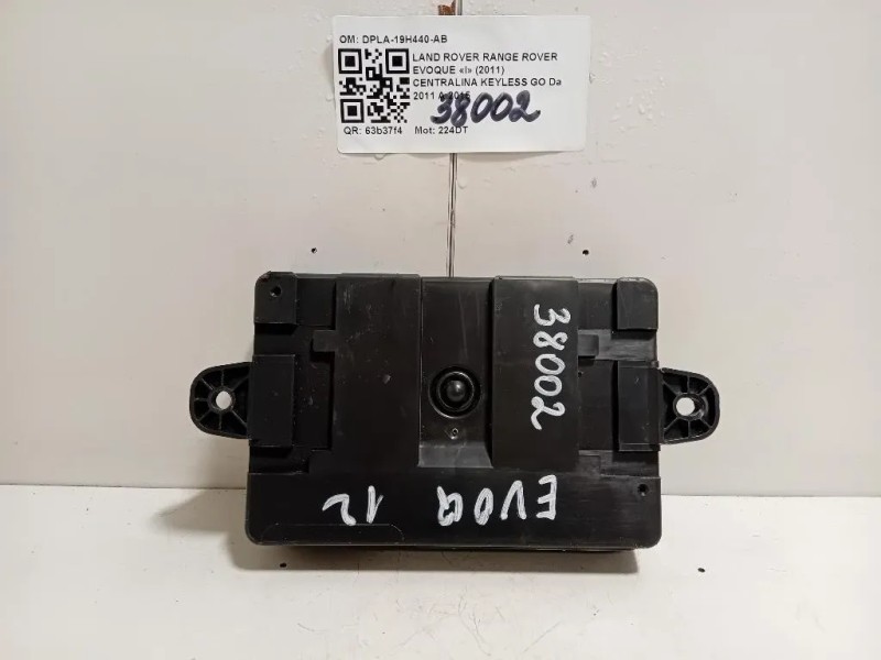 Centralina Keyless GO DPLA19H440AB Land Rover Range Rover Evoque I 2011