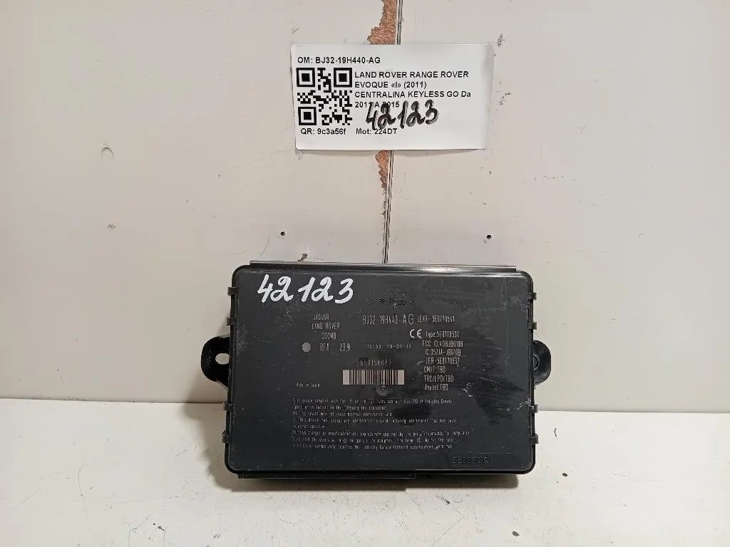 Centralina Keyless GO BJ32-19H440-AG Land Rover Range Rover Evoque I 2011