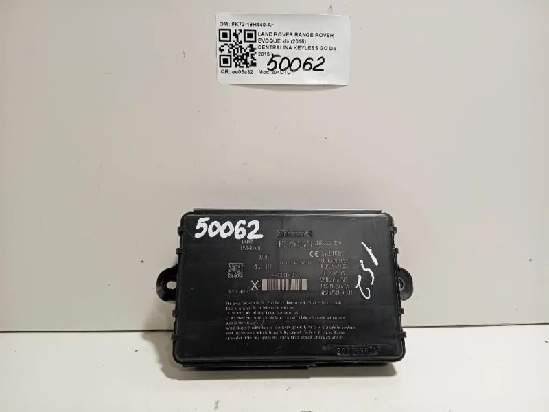Centralina Keyless GO FK72-19H440-AH Land Rover Range Rover Evoque I 2015
