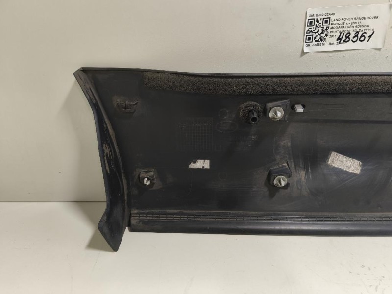 Modanatura Adesiva Porta POST SX BJ32-27A49 Land Rover Range Rover Evoque I 2011