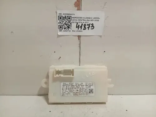Centralina Keyless GO A2229004213 Mercedes Classe C W205 2014