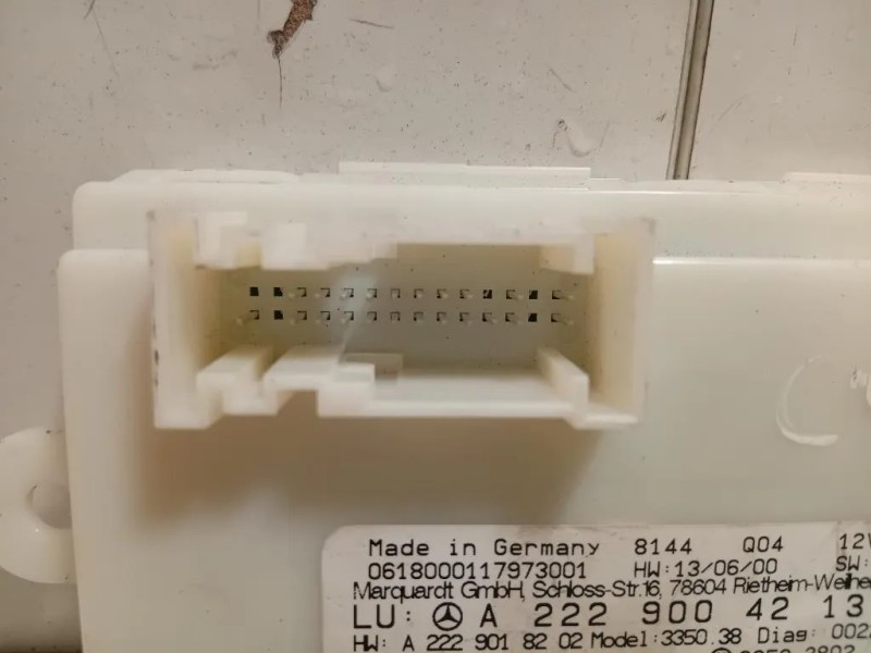 Centralina Keyless GO A2229004213 Mercedes Classe C W205 2014