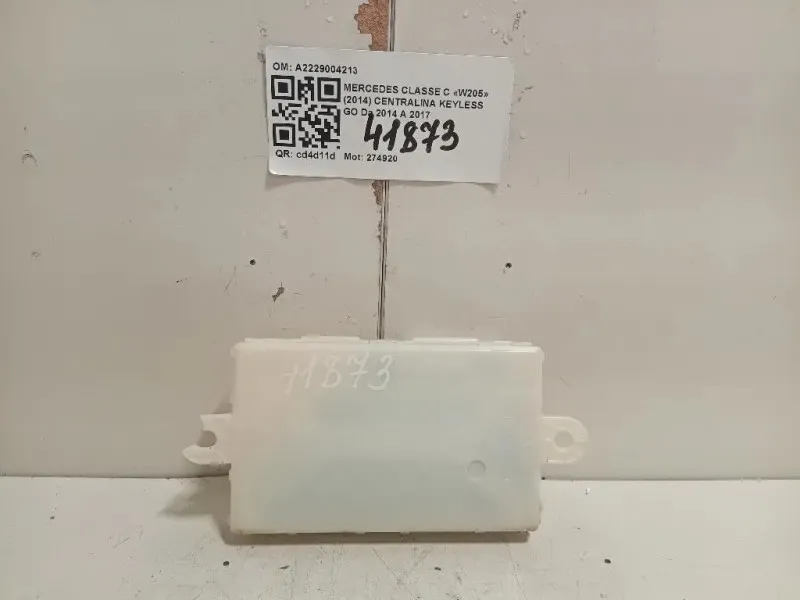Centralina Keyless GO A2229004213 Mercedes Classe C W205 2014