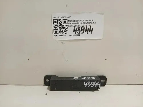 Centralina Keyless GO A2059053005 Mercedes Classe GLE W166 2015