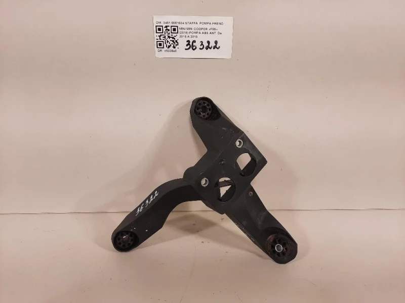 Pompa ABS ANT 3451 6851604 STAFFA POMPA FRENO Mini MINI Cooper F55 2018