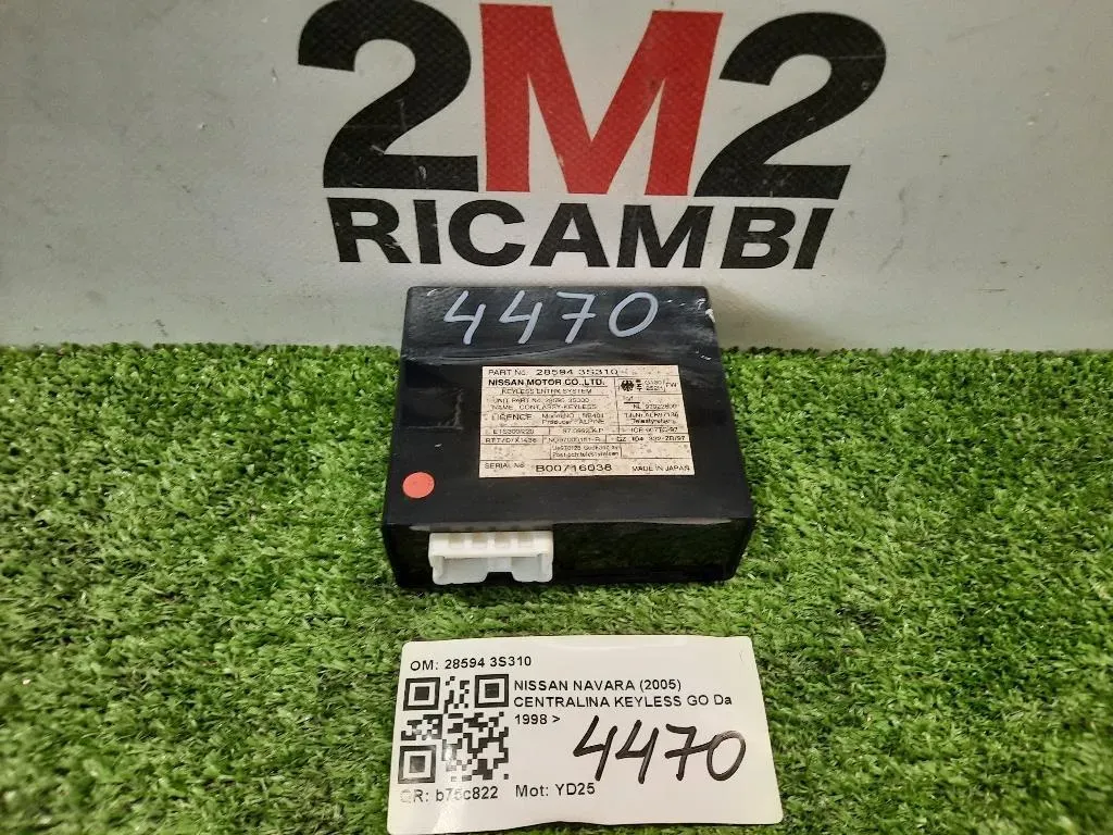 Centralina Keyless GO 28594 3S310 Nissan Navara 2005